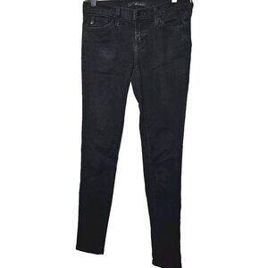 KanCan Bk1281R Black‎ Skinny Jeans Women's High Rise size 26